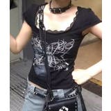 冬新作 ネックレース バタフライプリント | ShopNikoNiko | 詳細画像11 