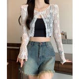 冬新作 フラワーレース ショート丈 | ShopNikoNiko | 詳細画像4 