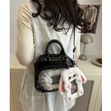 ブラック | 冬新作 PUレザー ミニボストン | ShopNikoNiko