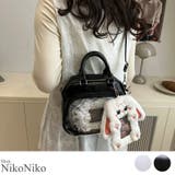 冬新作 PUレザー ミニボストン | ShopNikoNiko | 詳細画像1 