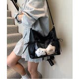 冬新作 サイドリボン クリアポケット付き | ShopNikoNiko | 詳細画像7 