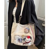 冬新作 チェーンハンドル クリアポケット付き | ShopNikoNiko | 詳細画像6