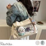 冬新作 ダブルハンドル クリアポケット付き | ShopNikoNiko | 詳細画像1