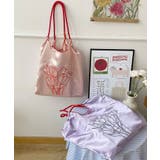 冬新作 チューリップ刺繍 サテン | ShopNikoNiko | 詳細画像7 