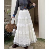 冬新作 フラワーレース ティアード | ShopNikoNiko | 詳細画像6 