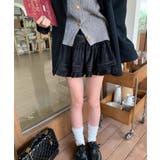 秋新作 コーデュロイ フリルティアードミニスカートブロケットコア | ShopNikoNiko | 詳細画像11 