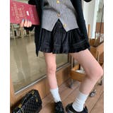 秋新作 コーデュロイ フリルティアードミニスカートブロケットコア | ShopNikoNiko | 詳細画像12 