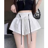 ホワイト | 秋新作 レースドロスト インパン付き | ShopNikoNiko