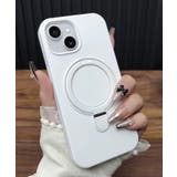 ホワイト | 冬新作 MagSaf リングスタンド付き | ShopNikoNiko