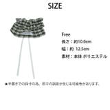 冬新作 ロゴワッペン付き シュシュ | ShopNikoNiko | 詳細画像3 