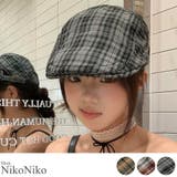 冬新作 チェック柄 スクエアベルト | ShopNikoNiko | 詳細画像1 