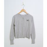 冬新作 ワンポイントリボン刺繍 ニットカーディガン | ShopNikoNiko | 詳細画像15 