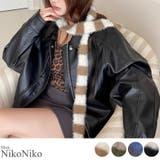 秋新作 ボーダー柄 シャギーニット | ShopNikoNiko | 詳細画像1