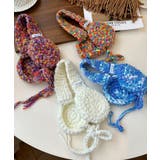 冬新作 カラフルニット編み 紐付き | ShopNikoNiko | 詳細画像4 