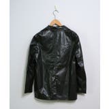 冬新作 PUレザー テーラードジャケット海外コーデ | ShopNikoNiko | 詳細画像12 