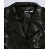 冬新作 PUレザー テーラードジャケット海外コーデ | ShopNikoNiko | 詳細画像13 