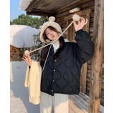 冬新作 ウェーブキルティング ノーカラー | ShopNikoNiko | 詳細画像6 