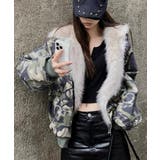 冬新作 カモフラ フェイクファー | ShopNikoNiko | 詳細画像4 