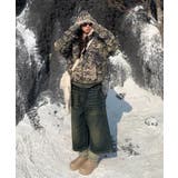 冬新作 カモフラ フェイクファー | ShopNikoNiko | 詳細画像10 