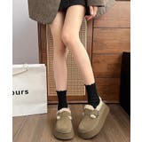 冬新作 フェイクムートン ベルトデザイン | ShopNikoNiko | 詳細画像9 