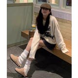 冬新作 ロゴデザイン シャギーニット | ShopNikoNiko | 詳細画像5