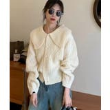 ホワイト | 冬新作 ビッグカラー ショート丈 | ShopNikoNiko