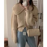 ベージュ | 冬新作 ビッグカラー ショート丈 | ShopNikoNiko