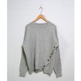 冬新作 サイドボタンデザイン アシンメトリー | ShopNikoNiko | 詳細画像8 