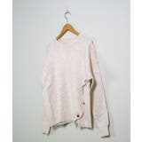 冬新作 サイドボタンデザイン アシンメトリー | ShopNikoNiko | 詳細画像9 