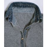 冬新作 デニムドッキング ニットカーディガントップス | ShopNikoNiko | 詳細画像19 