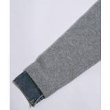 冬新作 デニムドッキング ニットカーディガントップス | ShopNikoNiko | 詳細画像21 