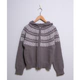 冬新作 ノルディック柄 ダブルジップアップ | ShopNikoNiko | 詳細画像12 