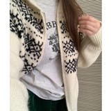 冬新作 ノルディック柄 ダブルジップアップ | ShopNikoNiko | 詳細画像5 