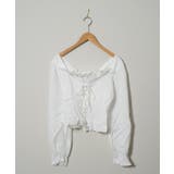 春新作 レースアップリボン フリルネック | ShopNikoNiko | 詳細画像11 