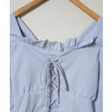 春新作 レースアップリボン フリルネック | ShopNikoNiko | 詳細画像15 