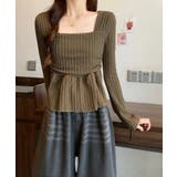 冬新作 スクエアネック ショート丈 | ShopNikoNiko | 詳細画像10 