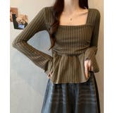 冬新作 スクエアネック ショート丈 | ShopNikoNiko | 詳細画像12 