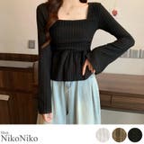 冬新作 スクエアネック ショート丈 | ShopNikoNiko | 詳細画像1 