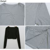 冬新作 袖スリット クロップド丈 | ShopNikoNiko | 詳細画像19 