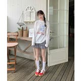 冬新作 フラワープリント シアーオーバートップス | ShopNikoNiko | 詳細画像6 