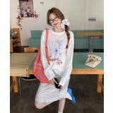 冬新作 フラワープリント シアーオーバートップス | ShopNikoNiko | 詳細画像7 