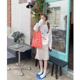 冬新作 フラワープリント シアーオーバートップス | ShopNikoNiko | 詳細画像9 