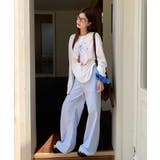 冬新作 フラワープリント シアーオーバートップス | ShopNikoNiko | 詳細画像11 