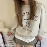 冬新作 ロゴプリント オーバーサイズ | ShopNikoNiko | 詳細画像1 