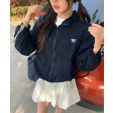 冬新作 ワンポイントリボン刺繍 袖レースライン | ShopNikoNiko | 詳細画像7 