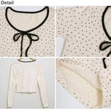 冬新作 ドット柄 フロントリボン | ShopNikoNiko | 詳細画像17 