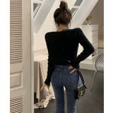 冬新作 シャギーニット クロップド丈 | ShopNikoNiko | 詳細画像7 