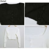 冬新作 シャギーニット クロップド丈 | ShopNikoNiko | 詳細画像19 