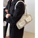 冬新作 フロントダブルポケット ボストンバッグ韓国バッグ | ShopNikoNiko | 詳細画像13 