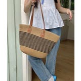 冬新作 PUレザーハンドル ストロー編み | ShopNikoNiko | 詳細画像7 